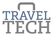 Travel Tech logo with suitcase handle